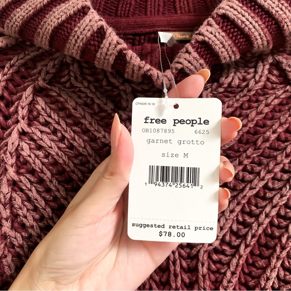 Free People Sweetheart Ribbed Sweater - Picture 14 of 16